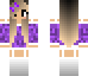 knitted purple sweater