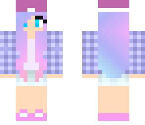 flannle shirted girl2