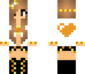 yellow cute girl