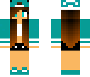 fixed cute teal tomboy