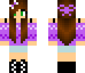 custom cute purple outfit
