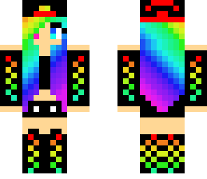 rainbow girl