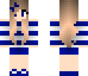 blue girl