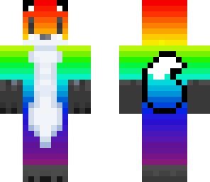 the rainbow fox