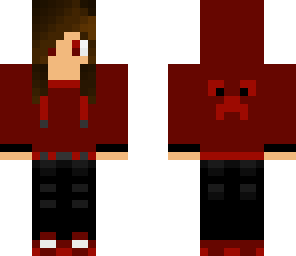 red hooded girl