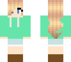 turquoise sweater girl