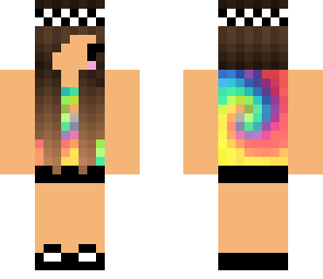 tie dye girl