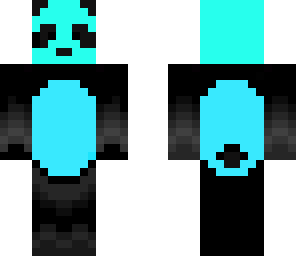 blue panda