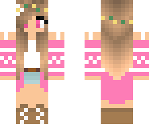 cute pink girl