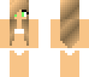 white bikini edit