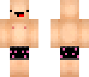 derp in undies pink