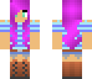 purple girl