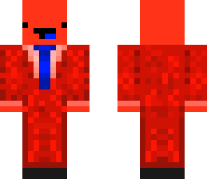 red derp in suit