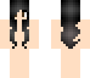 black hair with brown eyes base