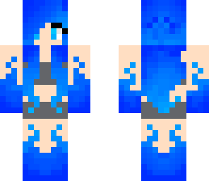 blue fire girl