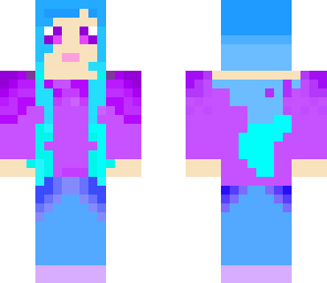 purple girl