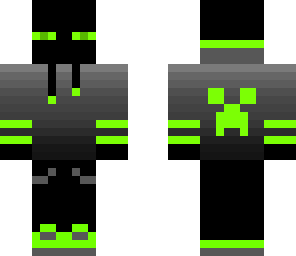 modified lime green enderman