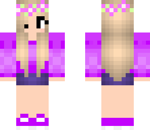 girly steve series skin 2