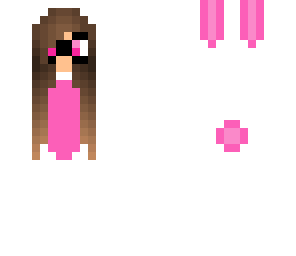 pink bunny girl