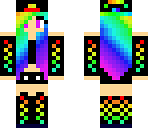 rainbow girl