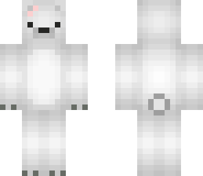 polar bear w bow