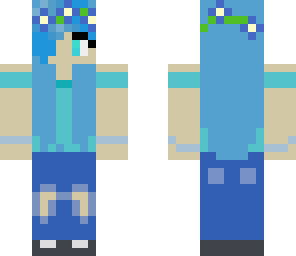 blue girl 