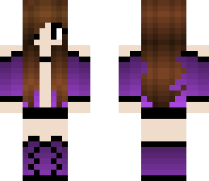crazy mc girl skin