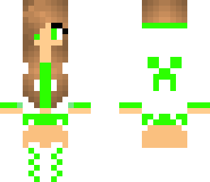 green creeper girl