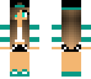 cute cyan-ish girl