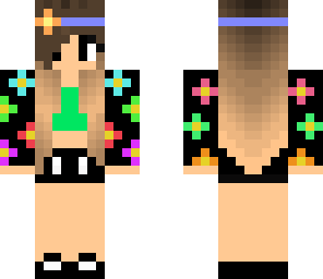 colourful headband girl