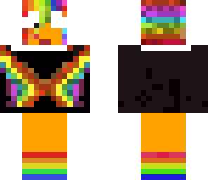 rainbow girl