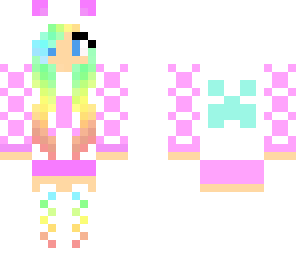 rainbow girl