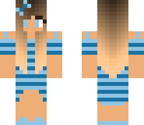 summer tan in blue