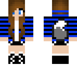 blue girl