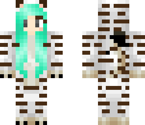 white tiger girl