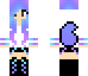 rainbow panda girl