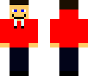 red hoodie