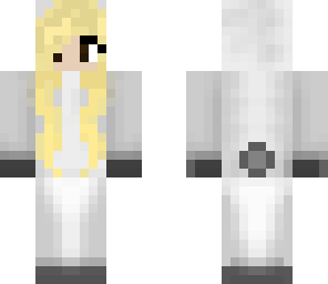 blonde llama girl