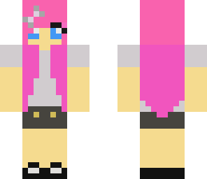 kawaii pink scene girl