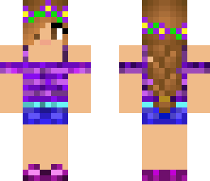 purple girl