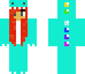 edited dino girl