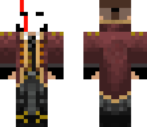 pirat with a mask