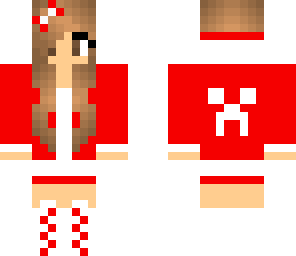 red creeper girl