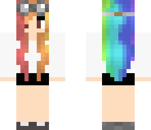 rainbow girl