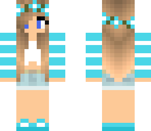 blue girl