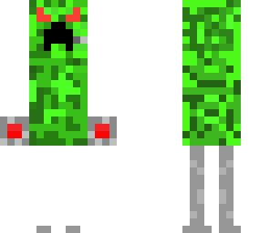 angry cyborg creeper