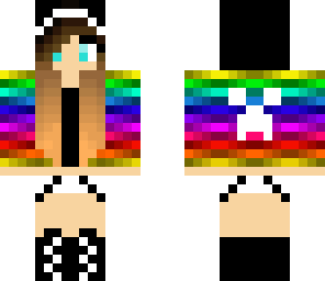 rainbow creeper girl