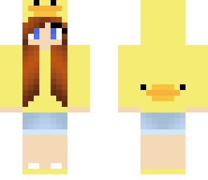 cute duck girl