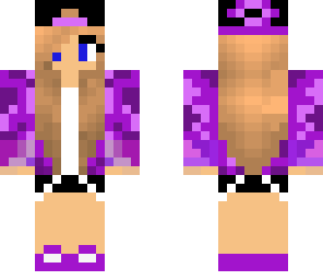purple camo girl