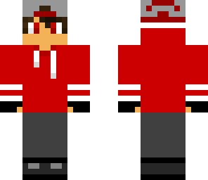 first boy skin made from scratch